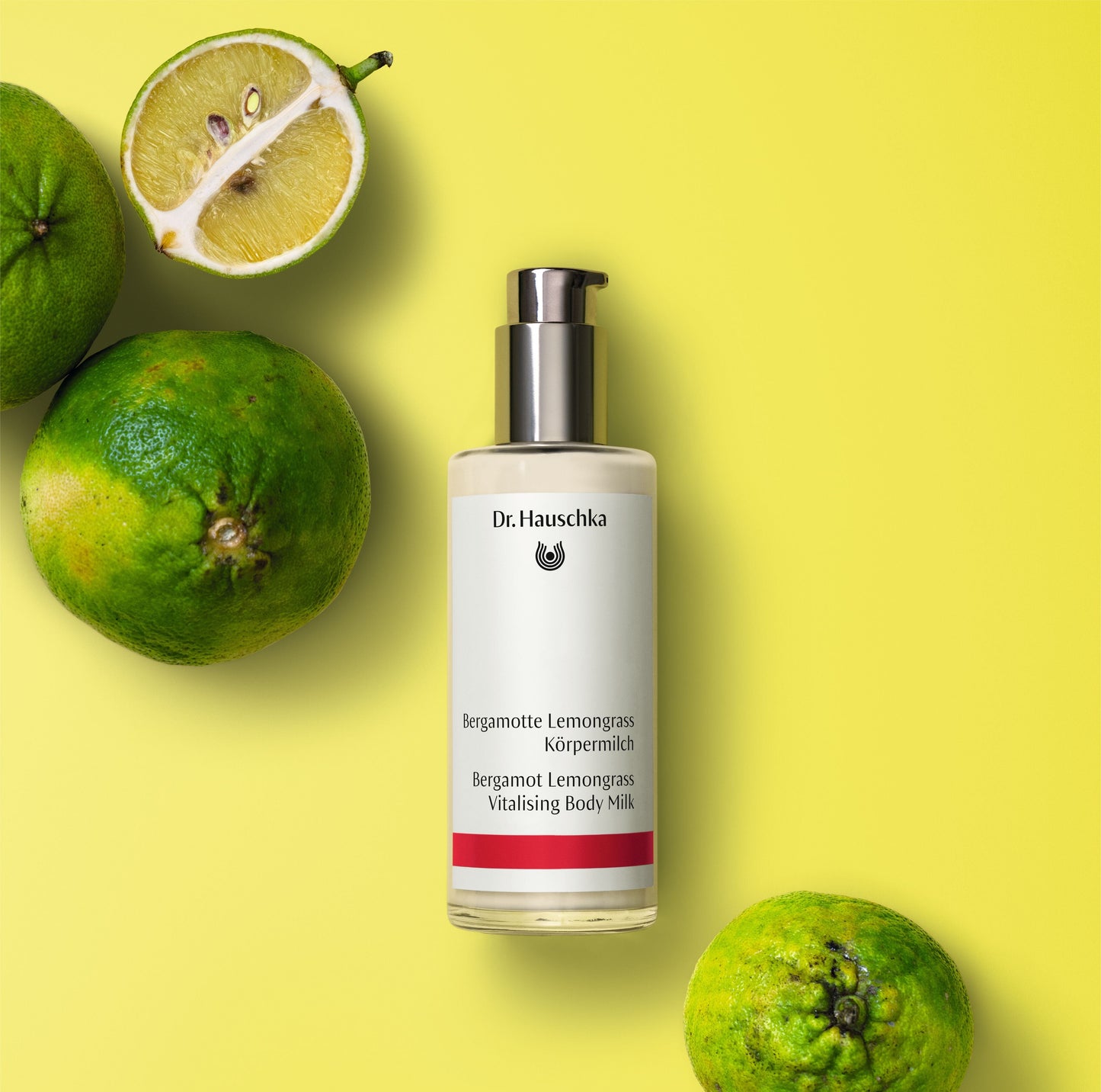 Dr. Hauschka Bergamot Lemongrass Vitalising Body Milk 145ml