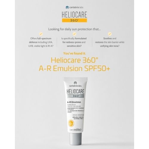 Heliocare 360 A-R Emulsion SPF50+ 50ml